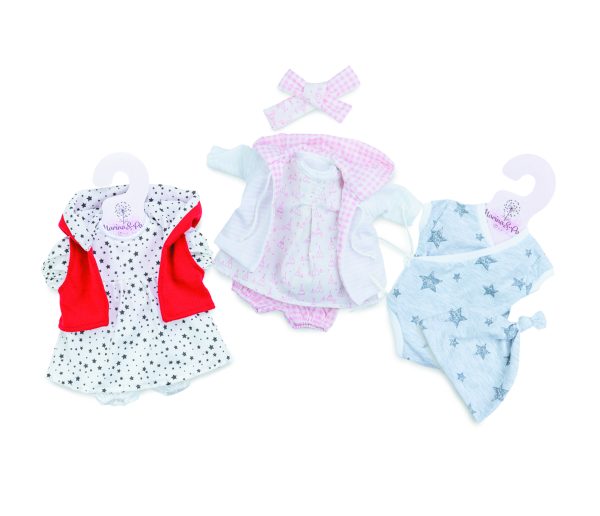 3930 Vestidos 45 cms. Surtido en Bolsa