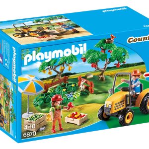 6870 Playmobil Tractor con Cosecha de la Huerta