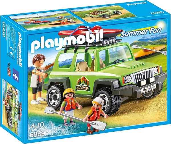 6889 Playmobil Coche 4x4 con Canoa