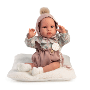 33019 Recién Nacida Erika con ranita 42cm