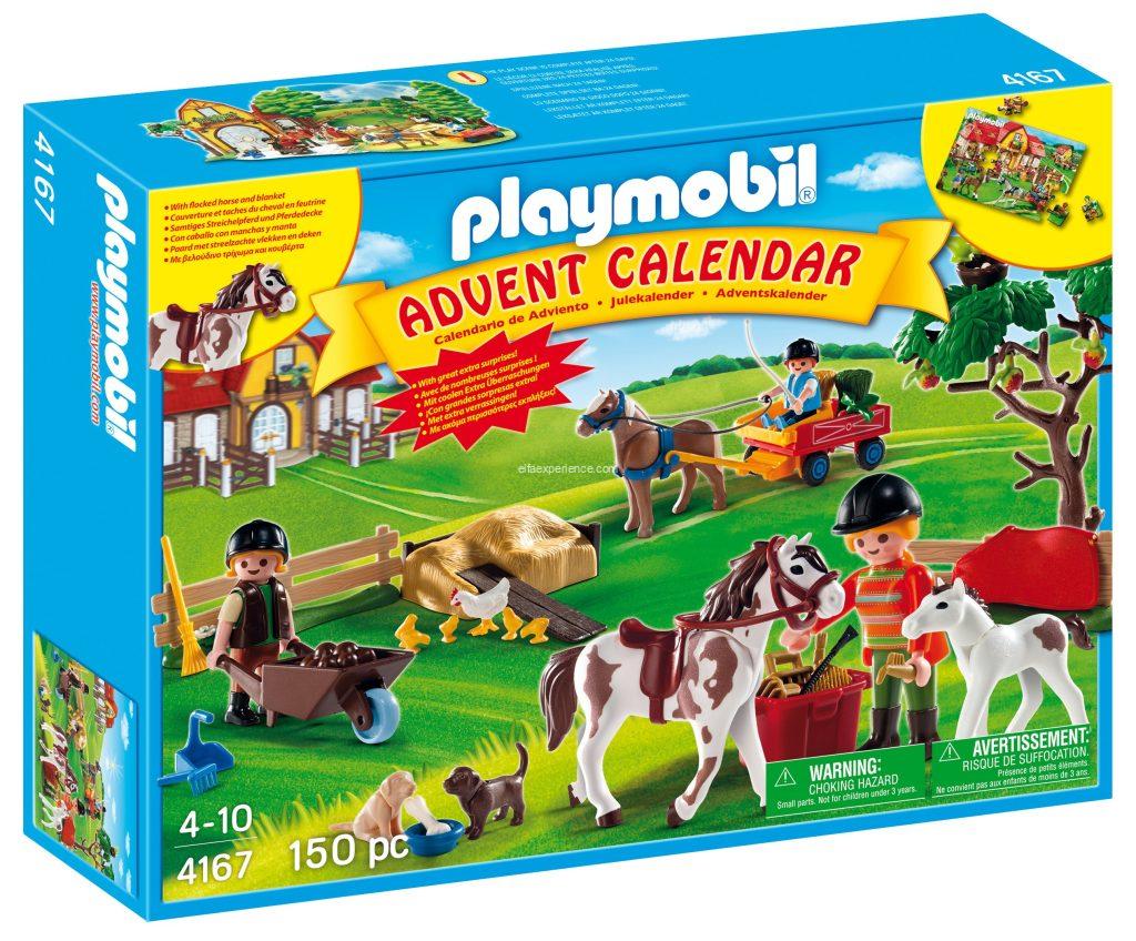 4167 Playmobil Calendario de Navidad Granja de Ponis – Elfa Experience ...