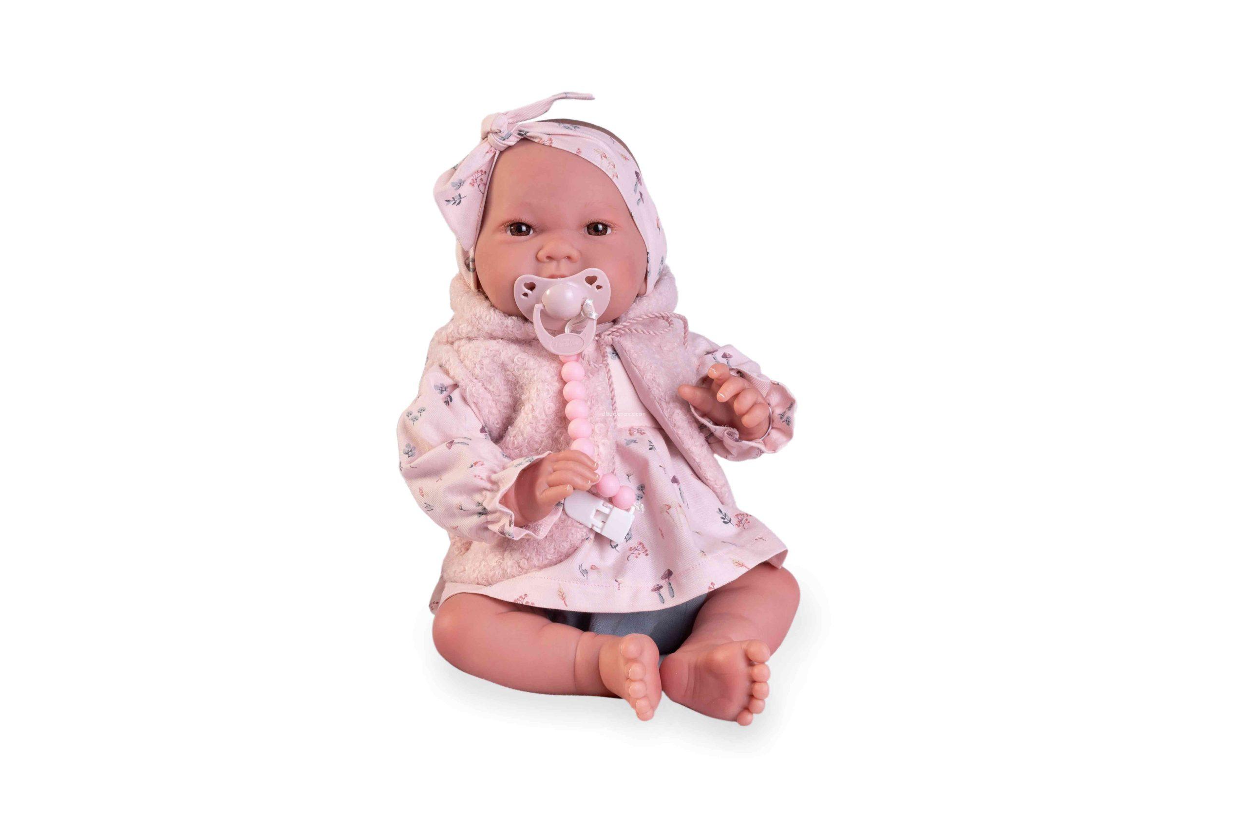 80322 Sweet Reborn Nica con chaleco 42cm