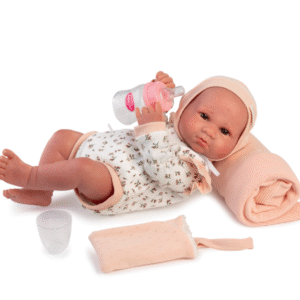 80330 Sweet Reborn Luca con biberón 42cm