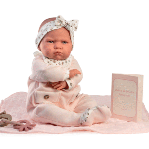 81395 Mi primer Reborn Berta manta acolchada 52 CM