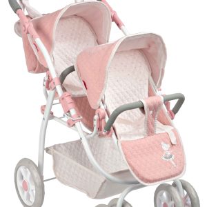 40854 COCHE GEMELAR UNIVERSE 45x70x73 CM C/BOLSO (Altura Manillar: 47-77 cm)