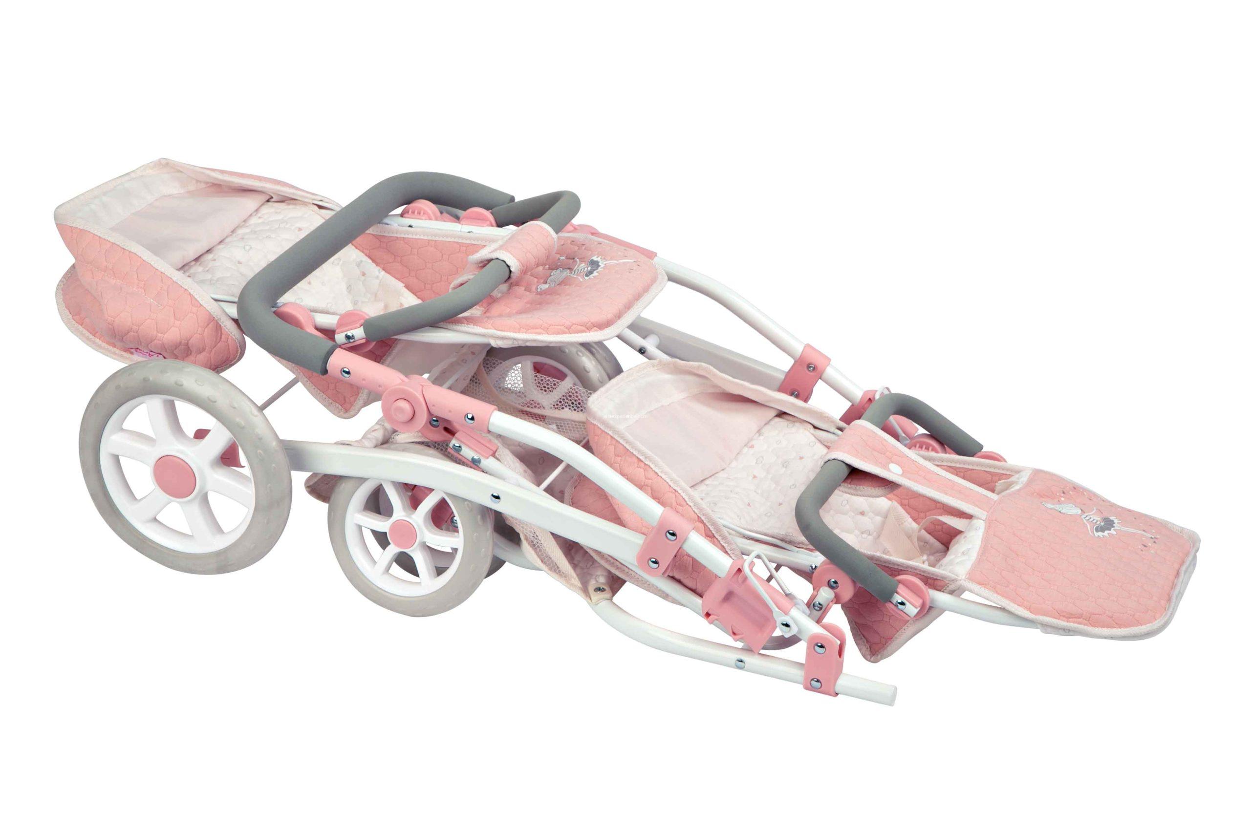 40854 COCHE GEMELAR UNIVERSE 45x70x73 CM C/BOLSO (Altura Manillar: 47-77 cm) - Imagen 6