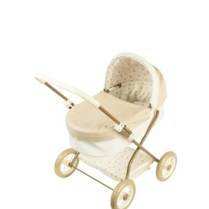 40943 COCHE CAPOTA REBORN DE PARIS 37x56x56 CM C/BOLSO (Altura Manillar: 55 CM) (Disponible en Julio)