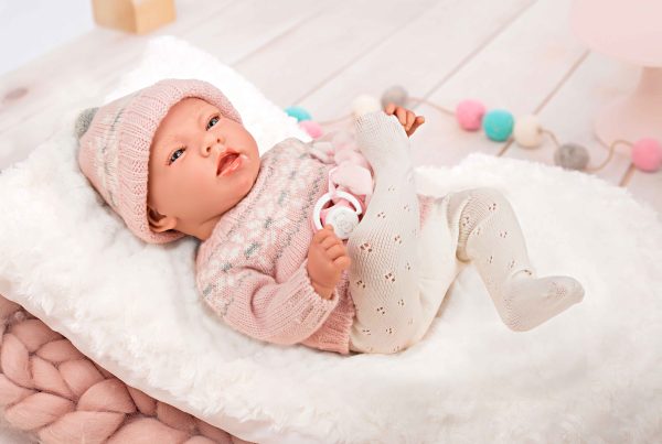 60592 ELEGANCE 40 CM DAFNE CON COJÍN (MUÑECO CON PESO)