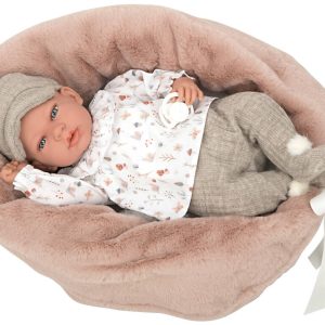 60763 ELEGANCE 40 CM ANDIE CON COJÍN   (MUÑECO CON PESO)