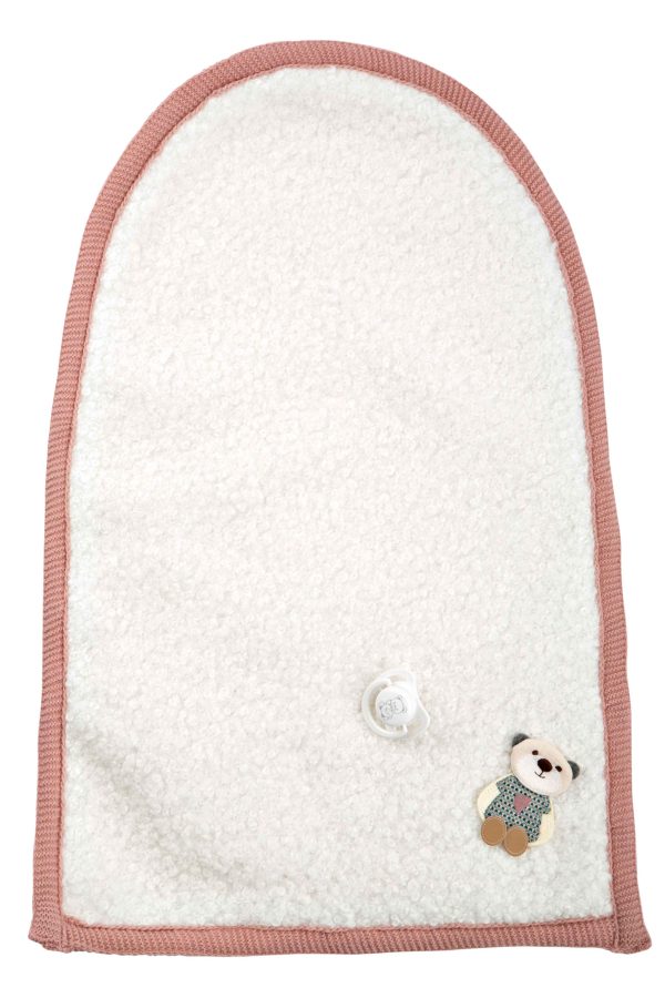 60802 ELEGANCE 40 CM ANDIE ROSA C/MANTA (MUÑECO DE PESO) - Imagen 6