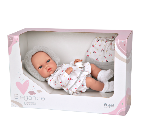 60805 Elegance Natal Gris C/Bolsa Multiusos 30cm - Imagen 3