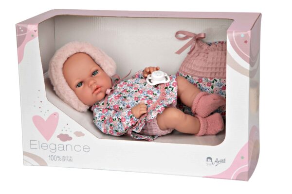 60807 Elegance Natal Rosa C/Bolsa Multiusos 30cm - Imagen 5