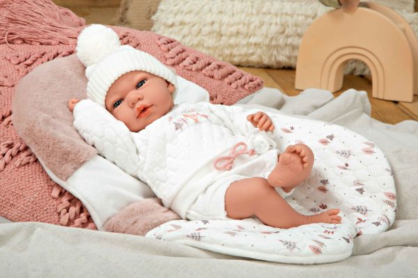 60821 ELEGANCE 40 CM ANDIE ROSA C/SAQUITO (MUÑECO DE PESO) - Imagen 7