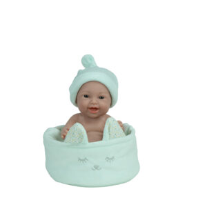 60947 ELEGANCE 26 CM LUPI MINT C/CANASTILLA (Cuerpo Vinyl)