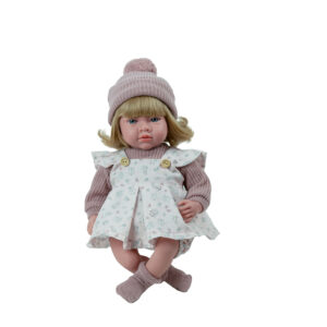 60959 ELEGANCE 40 CM ARIA ROSA C/MECANSIMO RISA TRY ME C/PELO