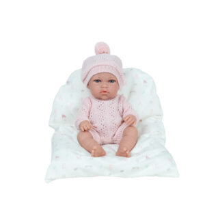 60975 ELEGANCE 30 CM NATAL ROSA C/COJIN (Cuerpo Vinyl, sexo niña)
