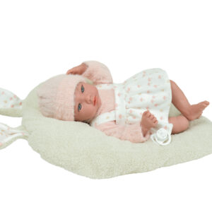 60980 ELEGANCE 40 CM ARIA BEIGE C/COJIN  (MUÑECO DE PESO)