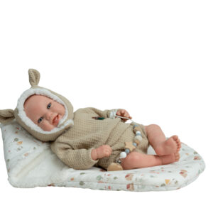 98222 REBORN ARIAS 45 CM CANDELA BEIGE C/SACO DE DORMIR