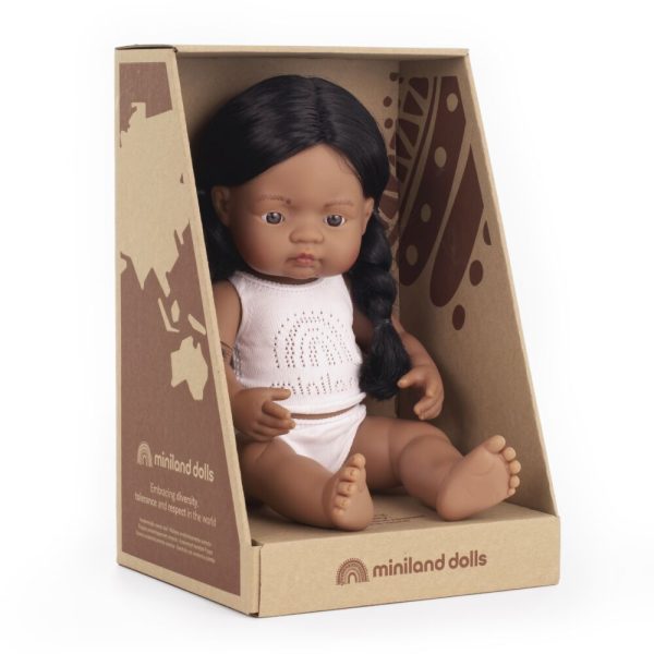 31272 MUÑECA NATIVA AMERICANA 38CM/ESTUCHE