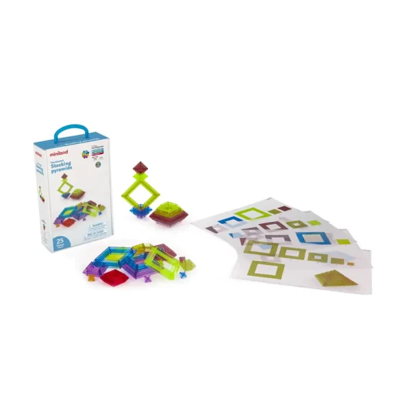 32174 TRANSLUCENT PIRAMIDE APILABLE
