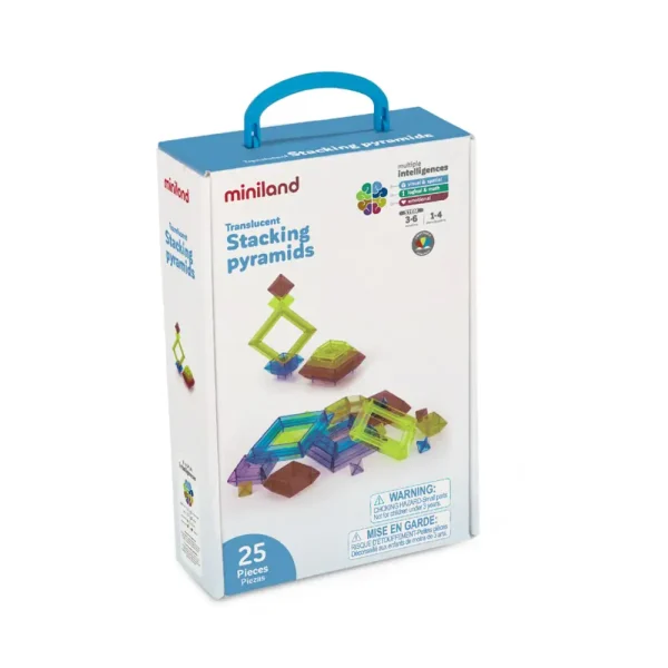 32174 TRANSLUCENT PIRAMIDE APILABLE - Imagen 2