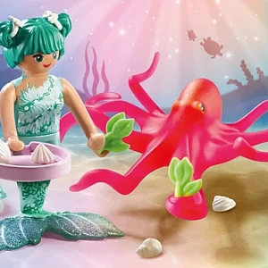 71503 Sirena con Pulpo que cambia de color