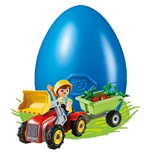 4943 Niño con tractor