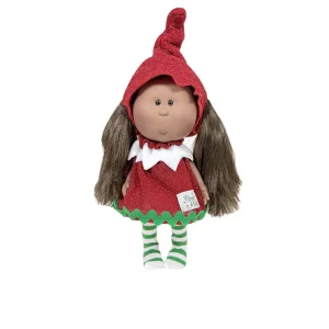 3184 Little Mia Christmas- Mulata con Vestido Rojo 23cm