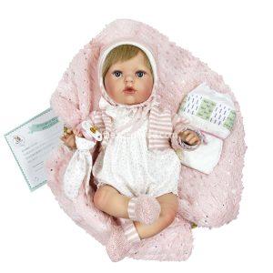 0246 PEQUEÑA TITA REBORN (caja) 40cm