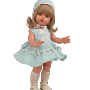 MP50291 MP. VESTIDO VERDE Y BEIGE 2025