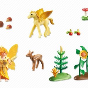 5353 Hada de otoño con bebé Pegaso