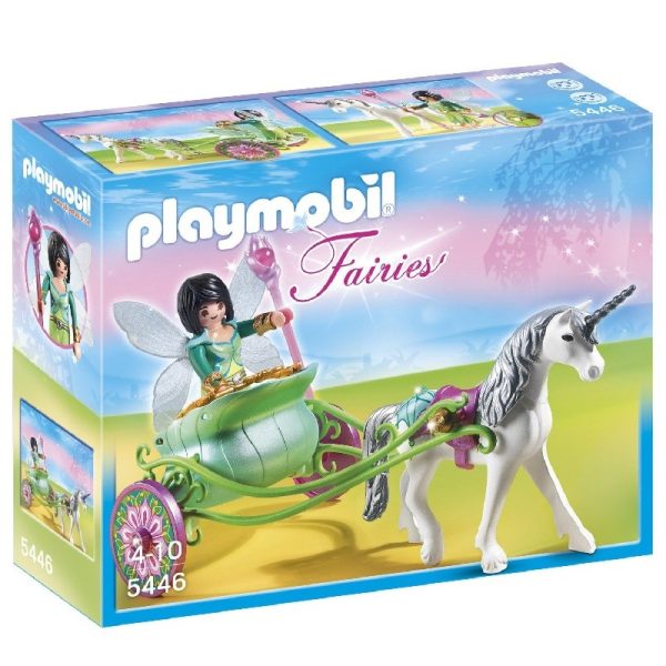 5446 Carruaje con unicornio con hada - Imagen 2