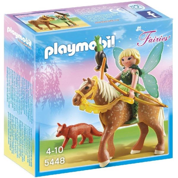 5448 Hada del bosque Diana con caballo - Imagen 2