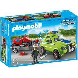 6111 Paisajista con cortacésped