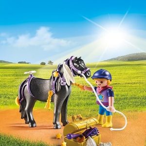 6970 Jinete con poni estrella