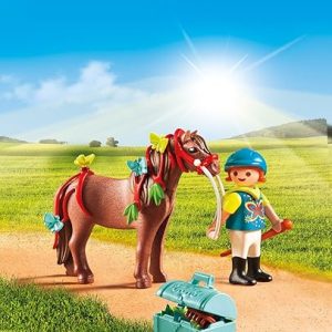 6971 Jinete con poni mariposa