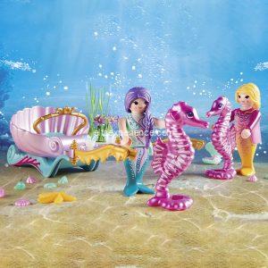 70033 Carroza con caballitos de mar