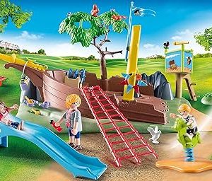 70741 Parque de aventuras con barco naufragado