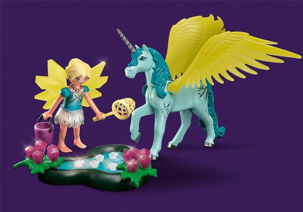 70809 Crystal Fairy con unicornio