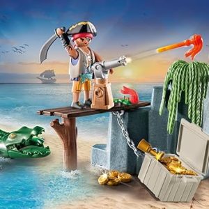 71473 Pirata con caiman