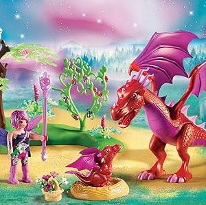 9134 Dragón con bebé