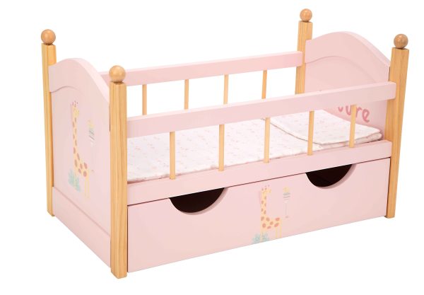 21584 CAMA CON CAJON NATURE  52,5x29,50x32 CM