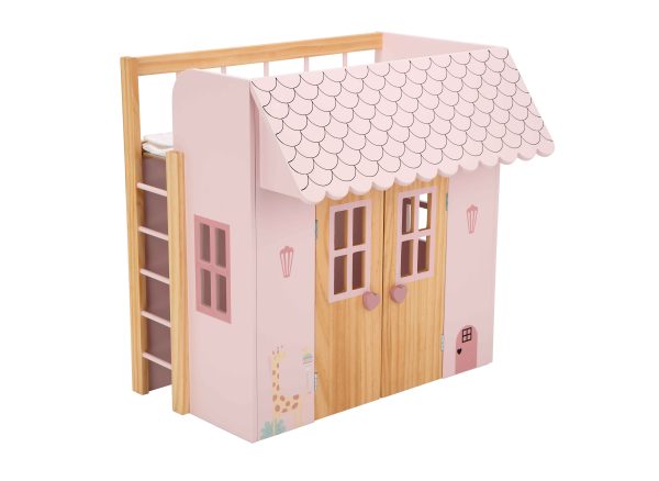 21589 CAMA-CASITA NATURE 50x39x50 CM (C/3 PERCHAS)