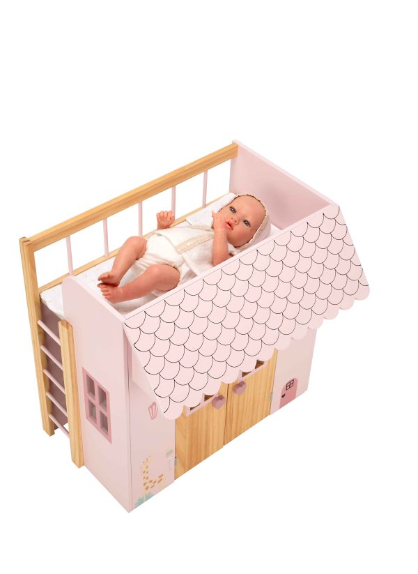21589 CAMA-CASITA NATURE 50x39x50 CM (C/3 PERCHAS) - Imagen 3