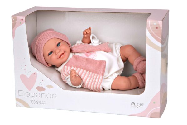 60795 ELEGANCE 35 CM BABYTO ROSA C/MECANISMO RISA TRY ME - Imagen 3
