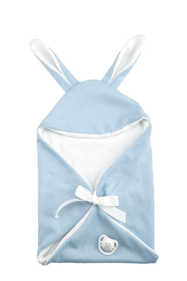 60868 ELEGANCE 30 CM NATAL AZUL C/SACO DE DORMIR (Cuerpo Vinyl, sexo niño) - Imagen 5