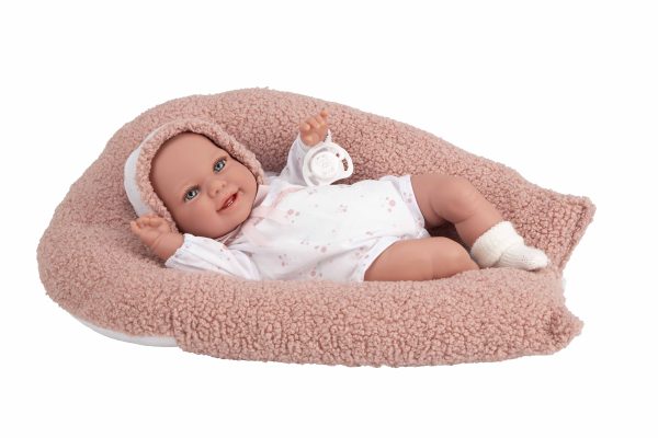 60870 ELEGANCE 35 CM BABYTO ROSA C/ COJIN (MUÑECO DE PESO)