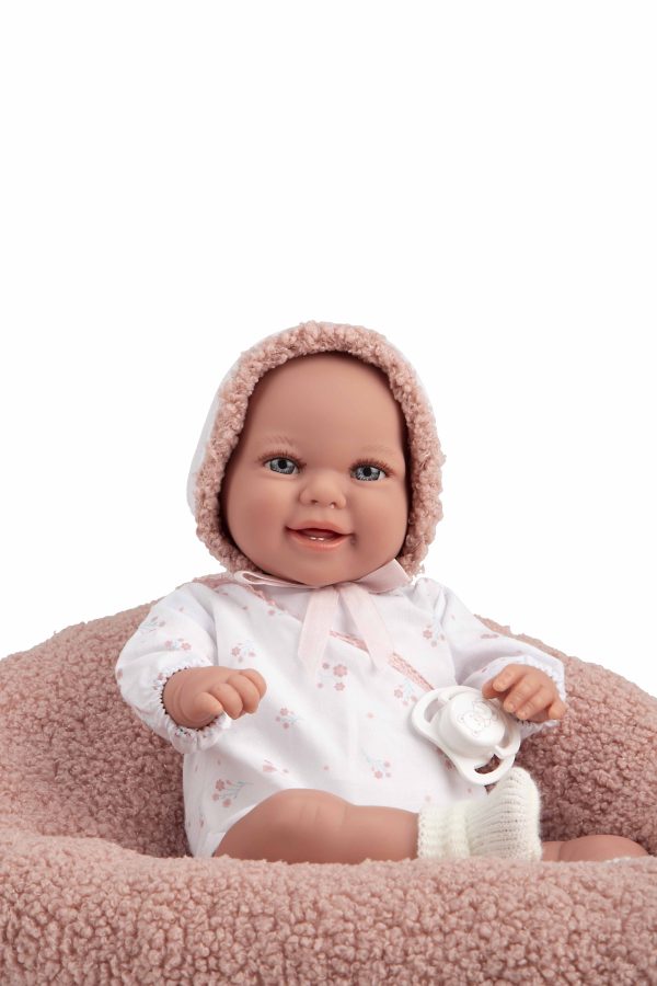 60870 ELEGANCE 35 CM BABYTO ROSA C/ COJIN (MUÑECO DE PESO) - Imagen 2