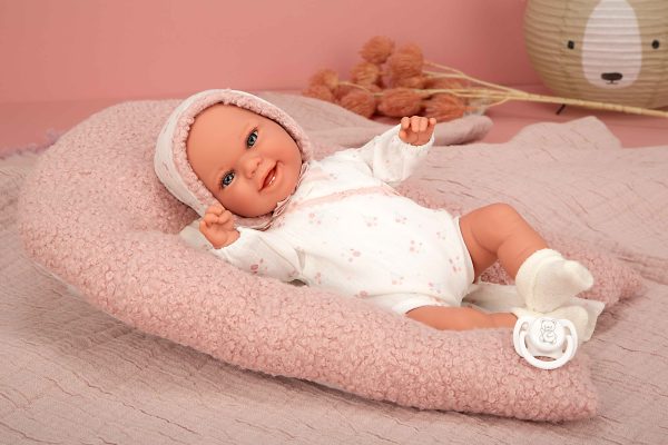 60870 ELEGANCE 35 CM BABYTO ROSA C/ COJIN (MUÑECO DE PESO) - Imagen 5