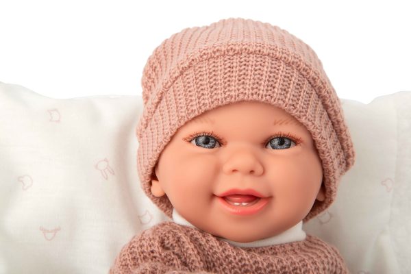 60874 ELEGANCE 35 CM BABYTO ROSA C/COJIN (MUÑECO DE PESO) - Imagen 3